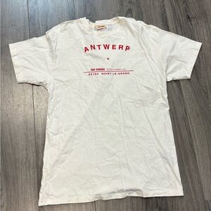 White raff Simmons Antwerp Graphic T-Shirt